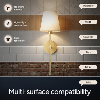 Wireless Wall Sconces (Set of 2)