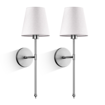 Wireless Wall Sconces (Set of 2)