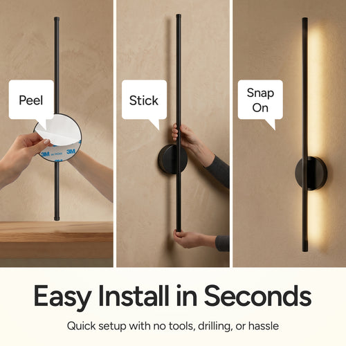Glowra Adhesive Wall Light